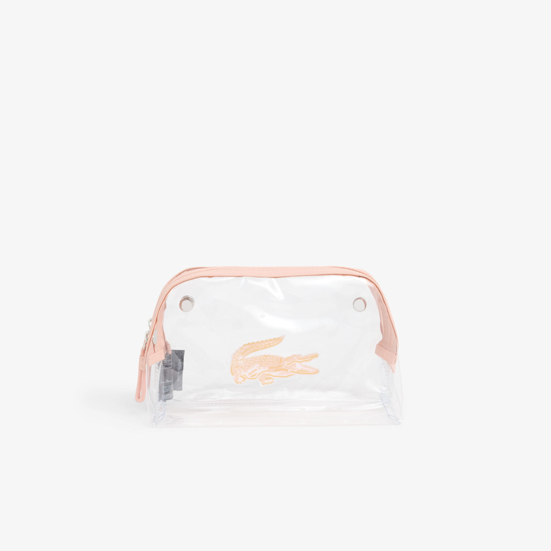 lacoste anna transparent cosmetic bag