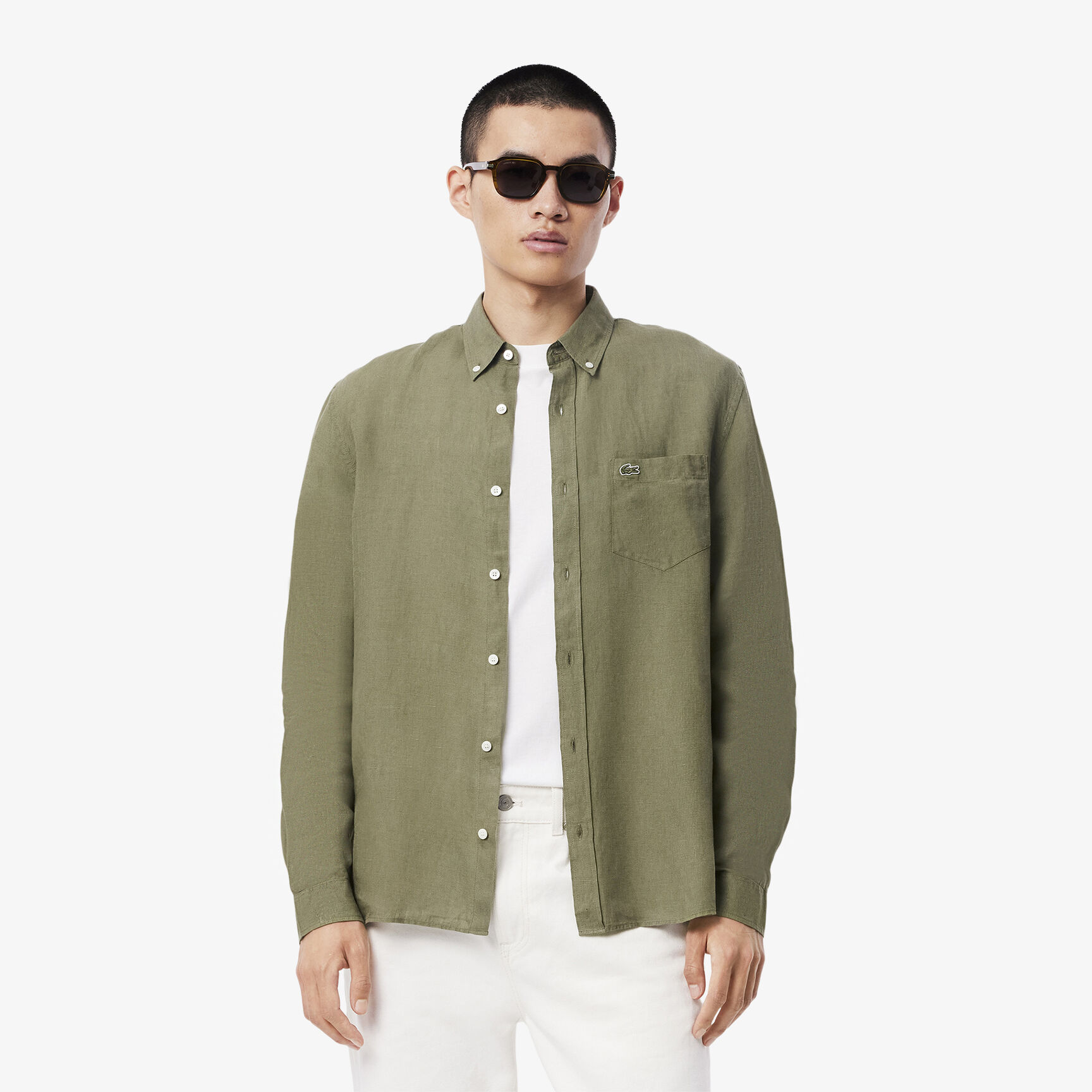 Regular Fit Linen Shirt