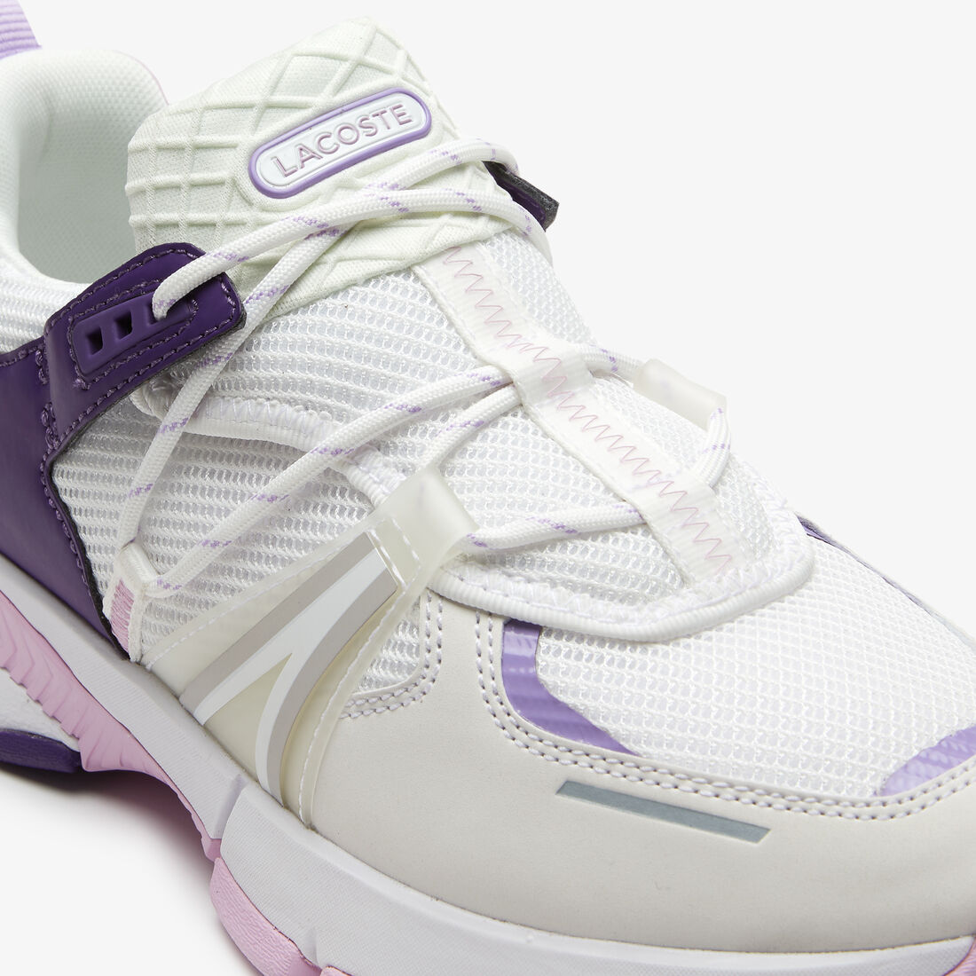 Women's Lacoste L003 Textile Colour-Pop Trainers Women's Lacoste L003 Textile Colour-Pop Trainers