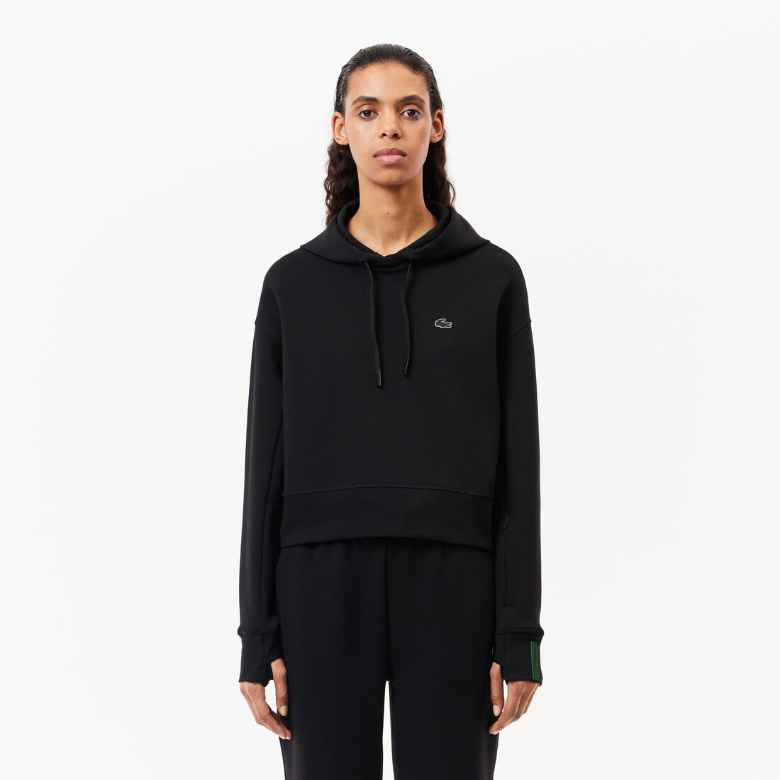 Women's Lacoste Hooded Jogger Sweatshirt