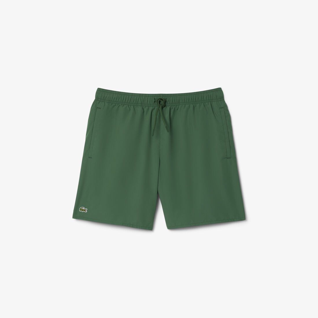 شورت سباحة أحادي اللون متوسط الطول شورت سباحة أحادي اللون متوسط الطول