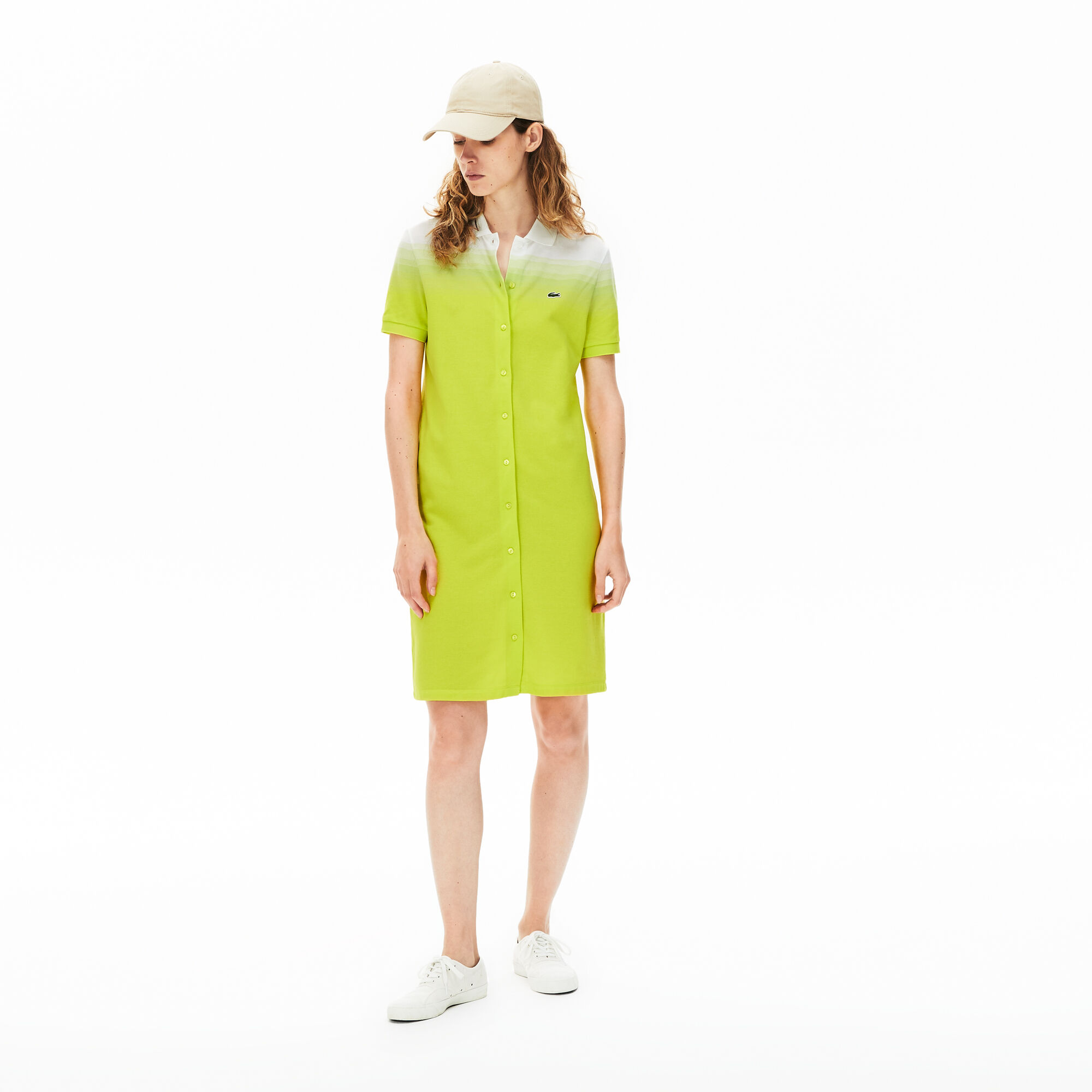 Women's Made in France Cotton Piqué Polo Dress Women's Made in France Cotton Piqué Polo Dress
