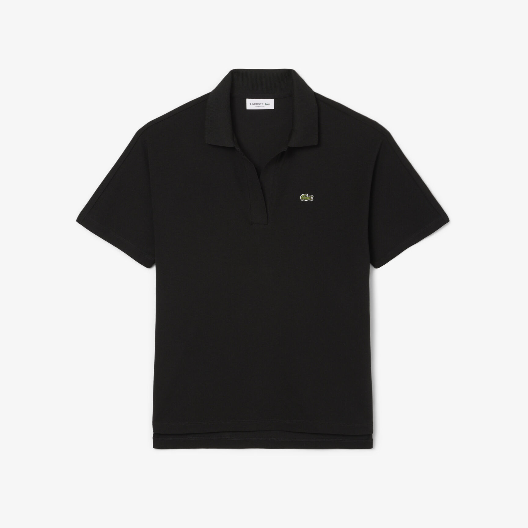 Relaxed Fit Fluid Pique Polo Shirt
