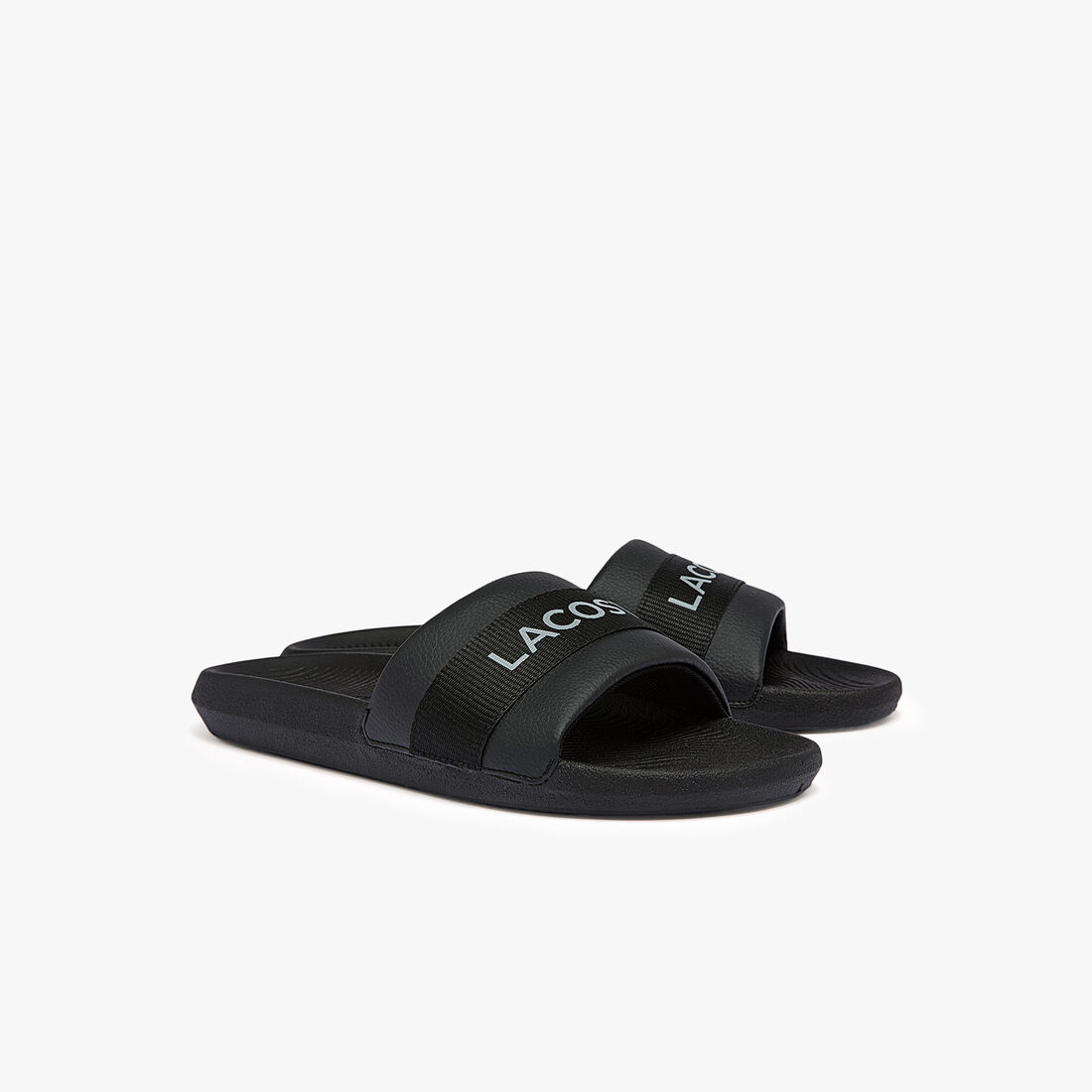 Men's Croco Slides Textile Logo Men's Croco Slides Textile Logo