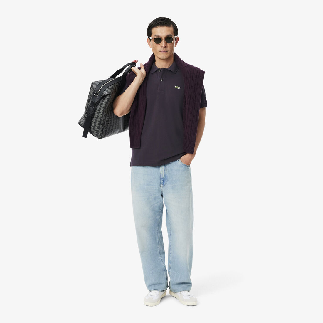 lacoste classic fit l 12 12 original polo shirt
