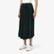 lacoste long pleated elasticated waist skirt