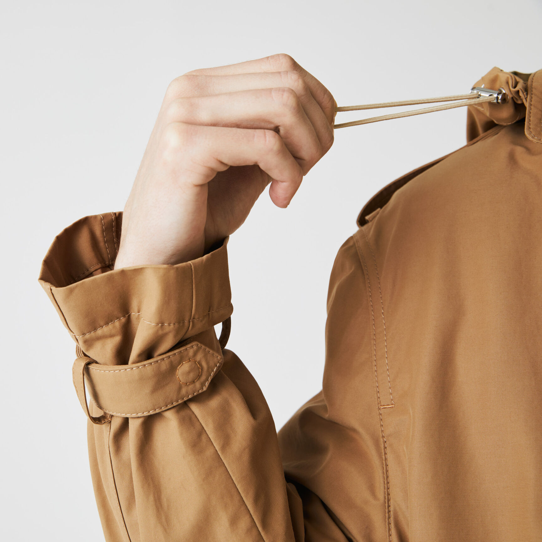 معطف كتيم خفيف الوزن للجنسين من نسيج الكانفا السادة معطف كتيم خفيف الوزن للجنسين من نسيج الكانفا السادة