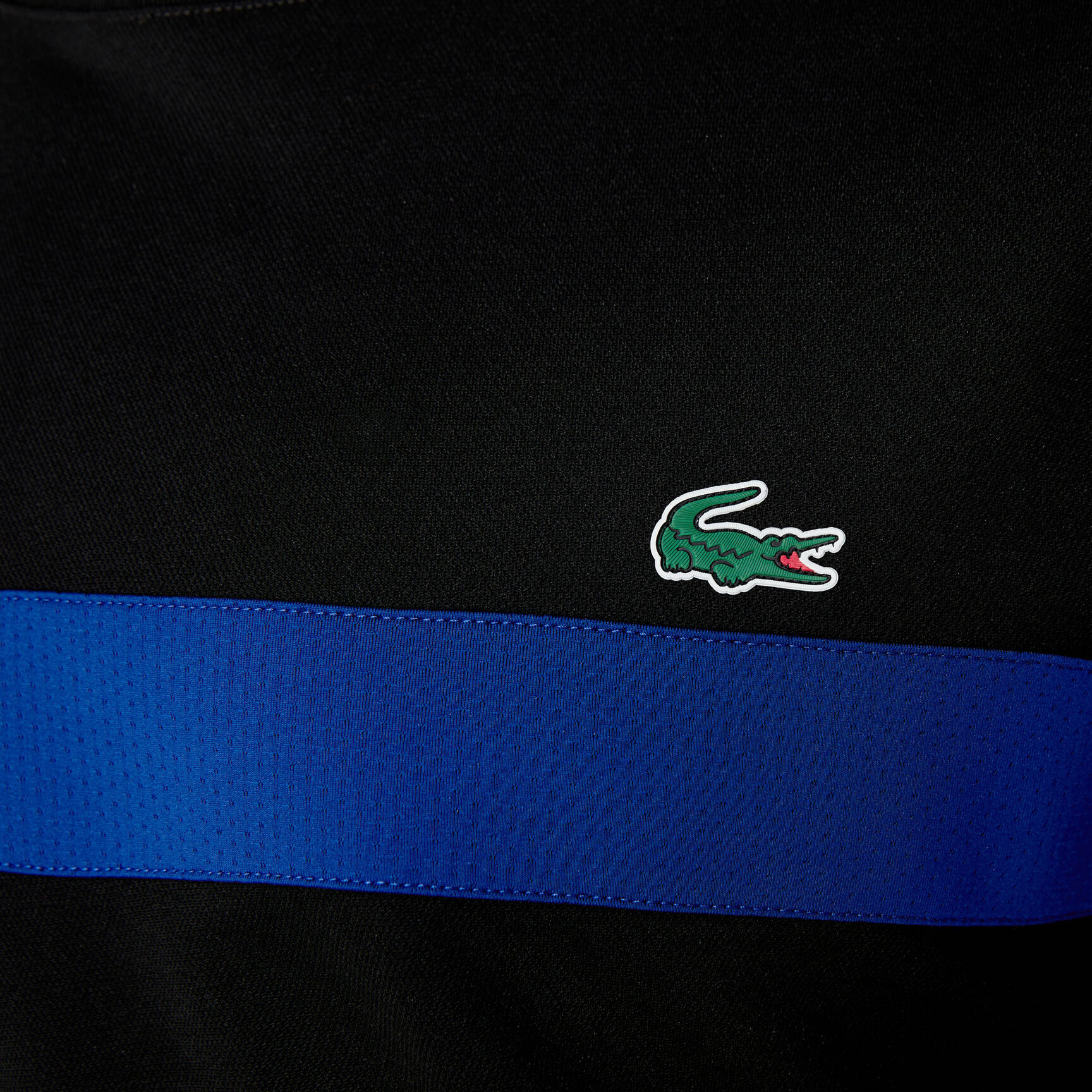 Men's Lacoste SPORT Colourblock Breathable Piqu&eacute; Tennis T-shirt