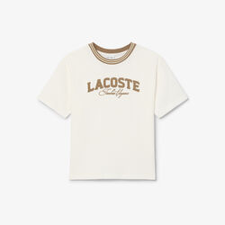 lacoste branded cotton t shirt