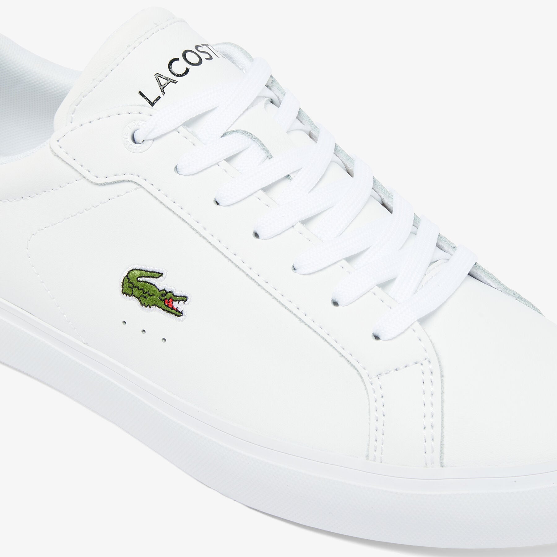 Men's Powercourt Leather Sneakers lacoste men s powercourt leather sneakers