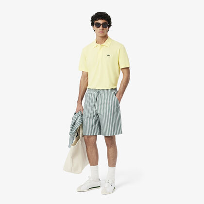 Relaxed Fit Striped Shorts