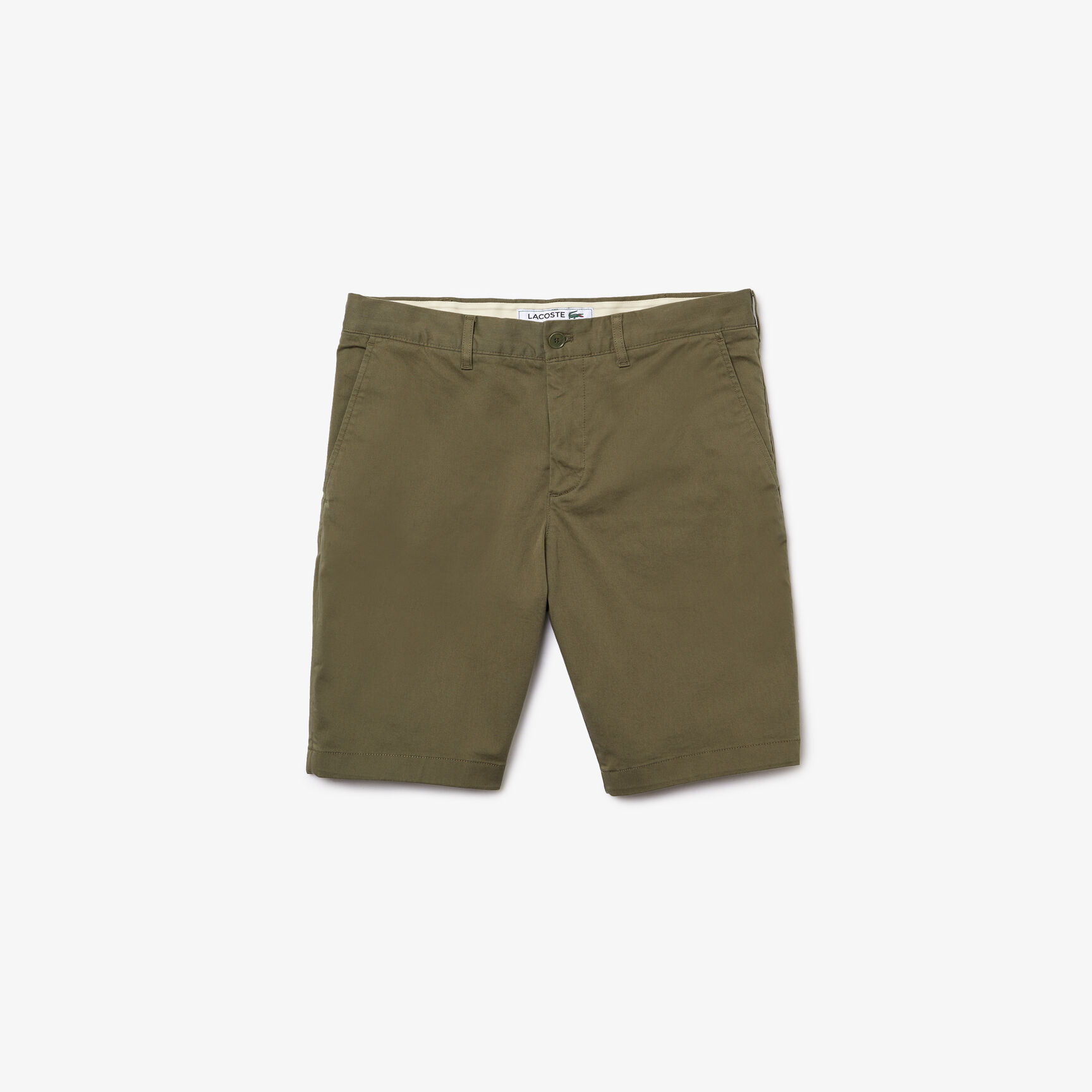 Men's Slim Fit Stretch Cotton Bermuda Shorts Men's Slim Fit Stretch Cotton Bermuda Shorts