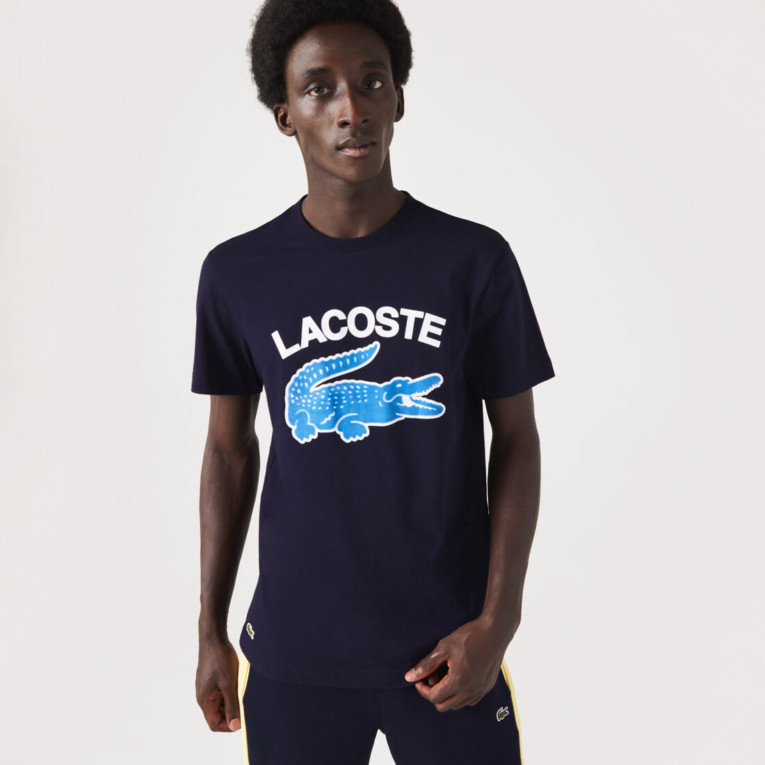 Men's Lacoste Regular Fit XL Crocodile Print T-shirt