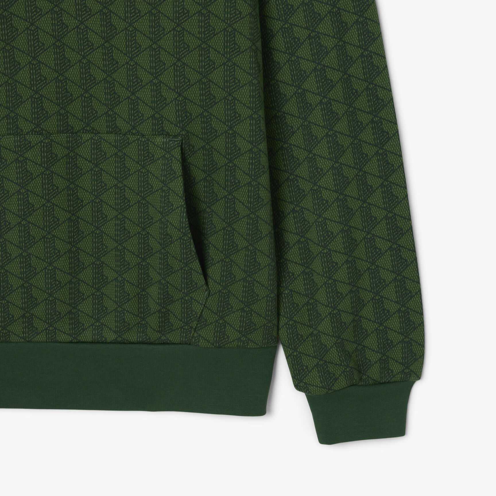 Monogram fleece hoodie Monogram fleece hoodie