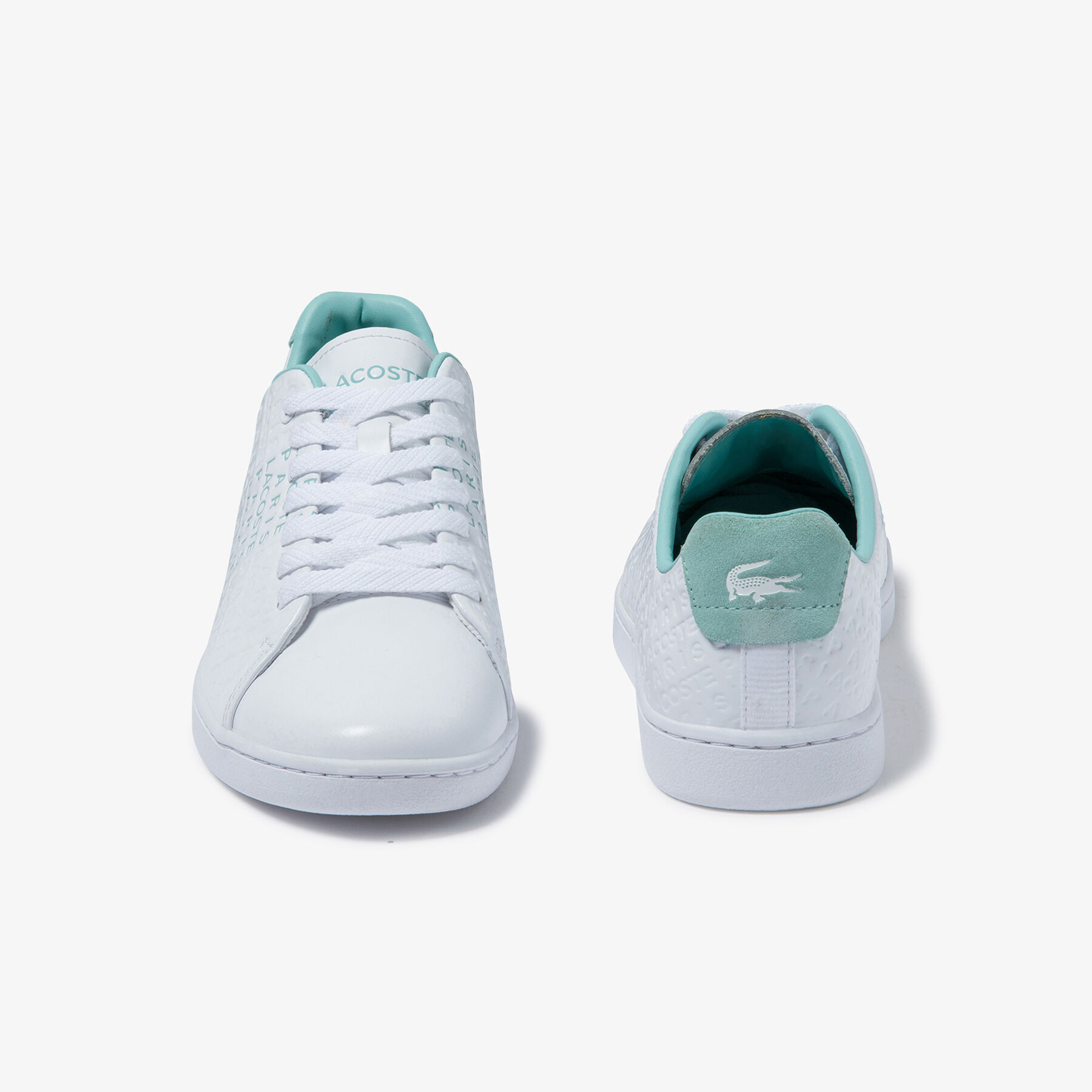 Women's Carnaby Evo Leather and Suede Sneakers lacoste women s carnaby evo leather and suede sneakers