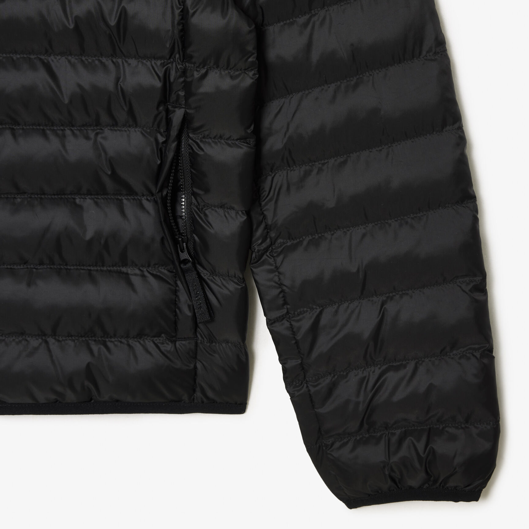 Men's Lacoste Quilted Hooded Short Jacket