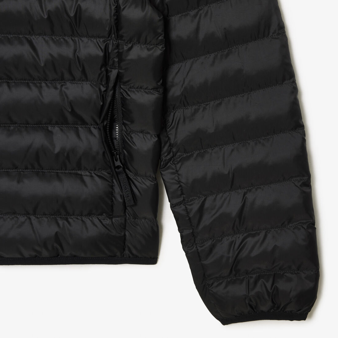 Men's Lacoste Quilted Hooded Short Jacket Men's Lacoste Quilted Hooded Short Jacket