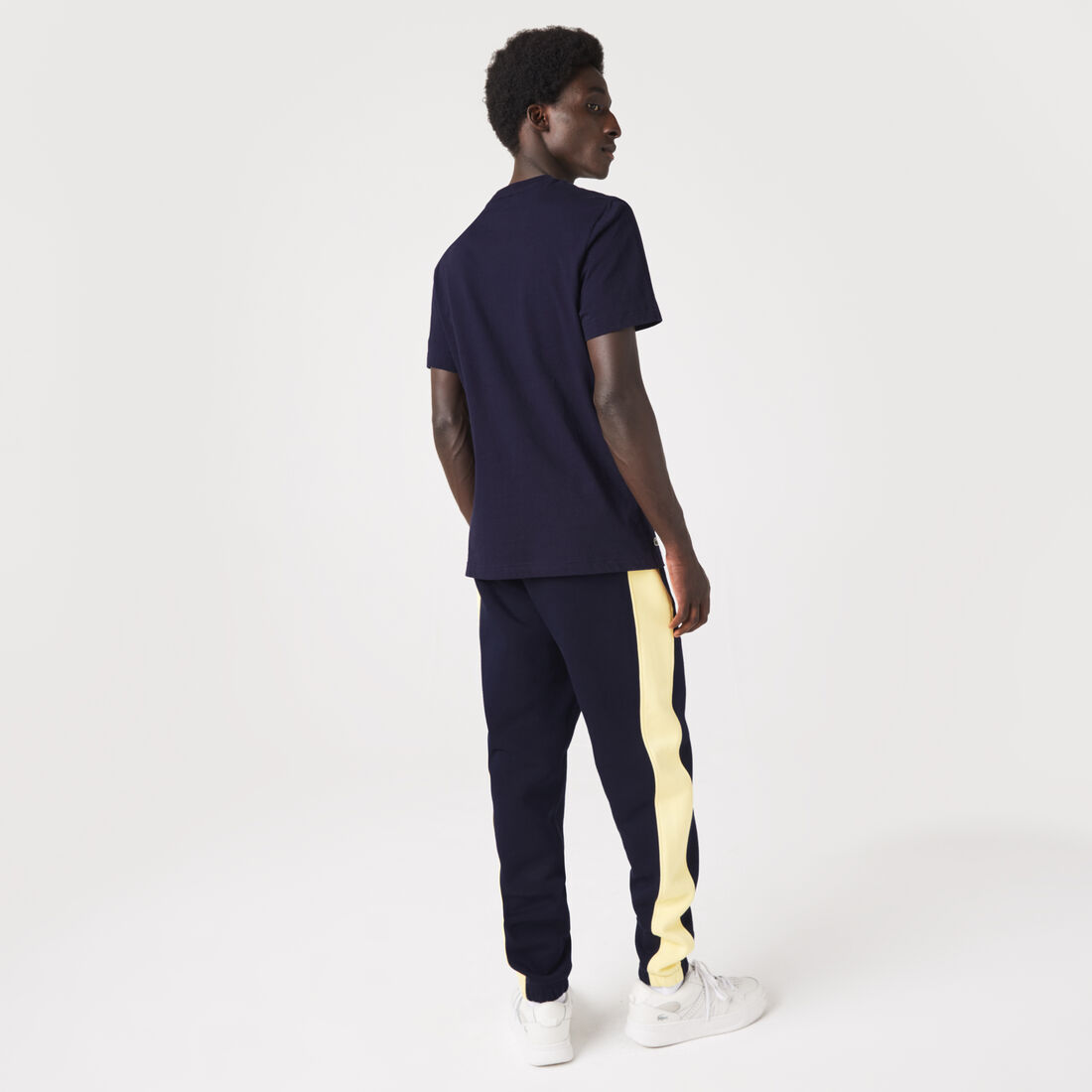 تيشيرت لاكوست بقصة عادية وشعار التمساح بحجم كبير للرجال تيشيرت لاكوست بقصة عادية وشعار التمساح بحجم كبير للرجال