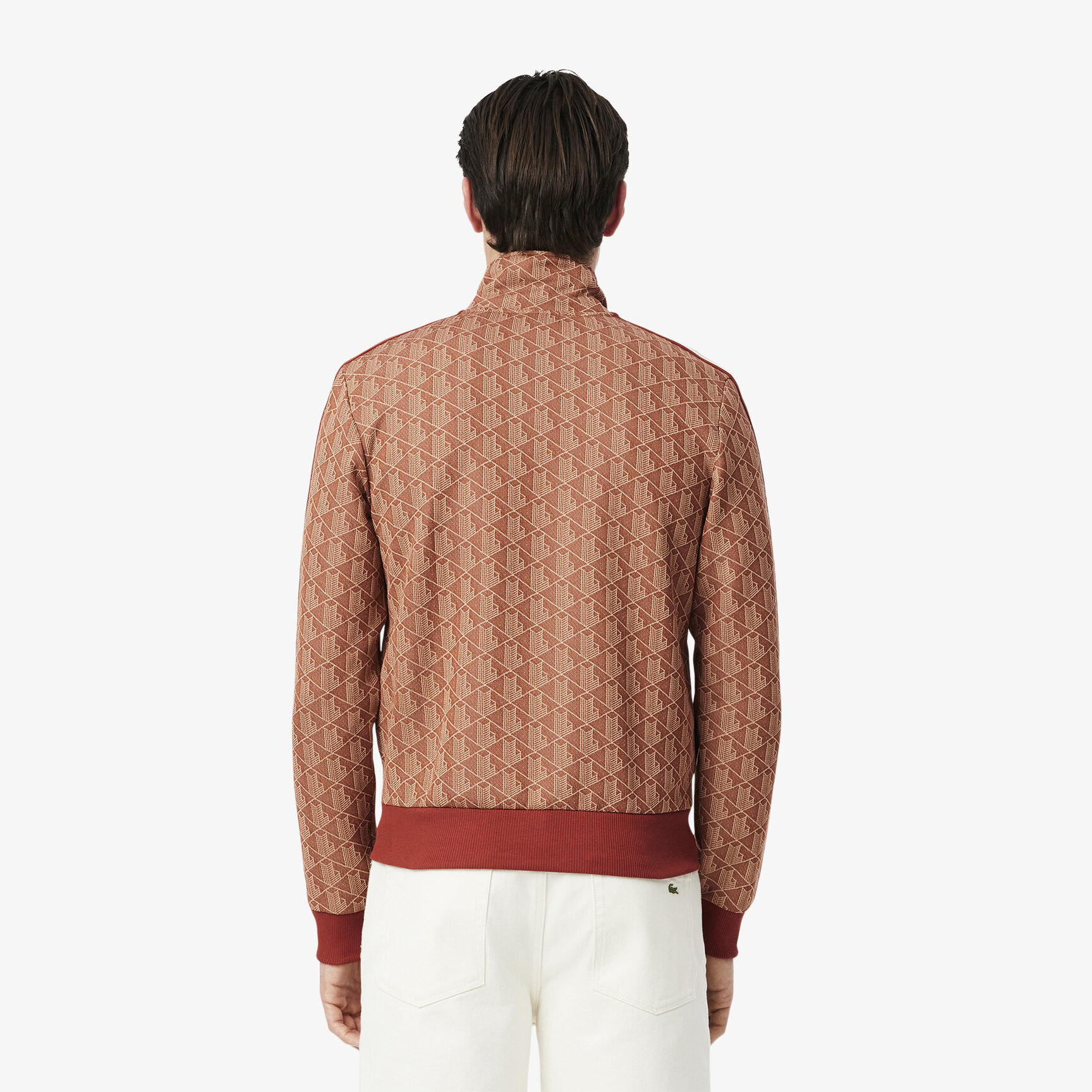 Paris Zip-Up Jacquard Track Jacket