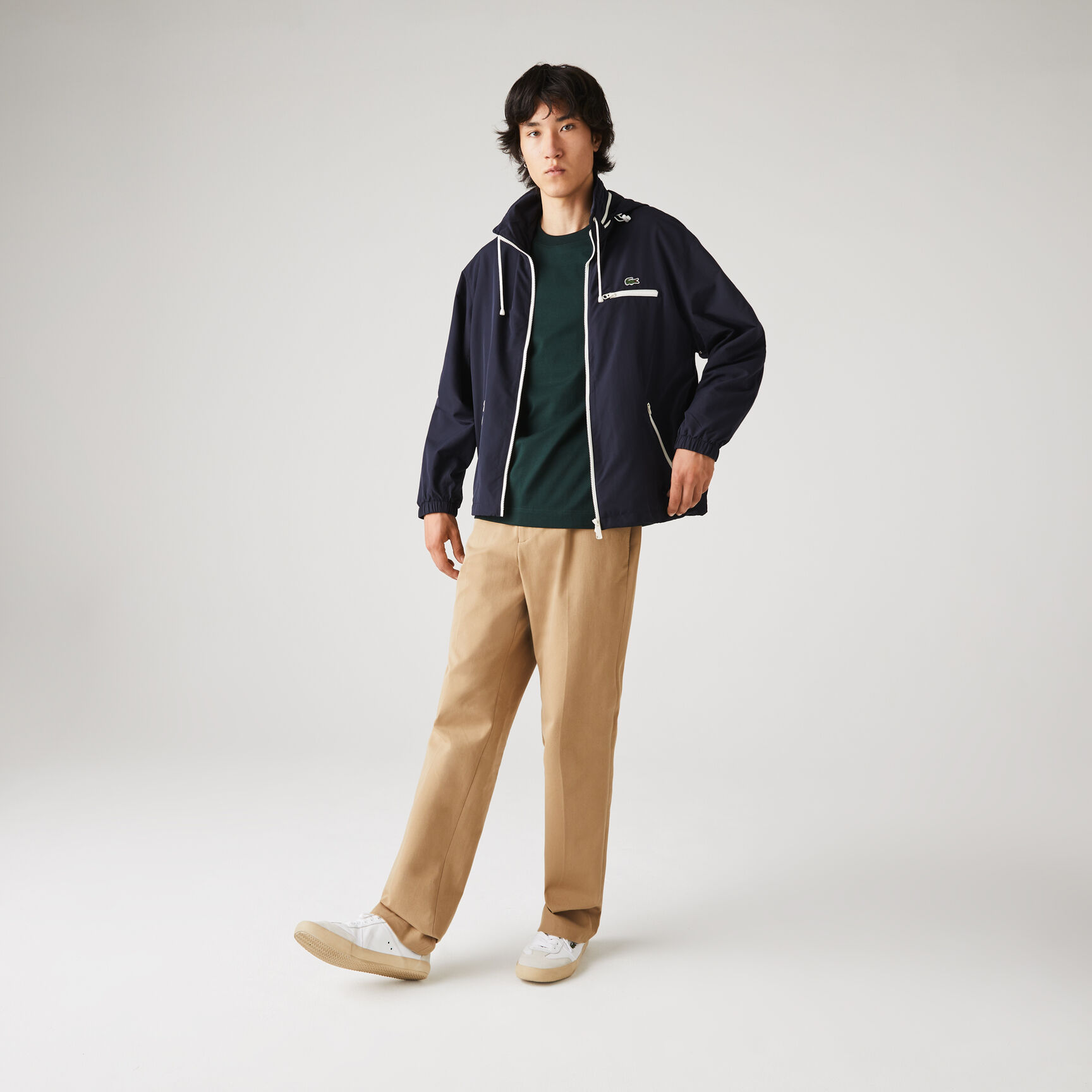 جاكيت واقي من الرياح بغطاء رأس ضد الماء خفيف الوزن للرجال جاكيت واقي من الرياح بغطاء رأس ضد الماء خفيف الوزن للرجال