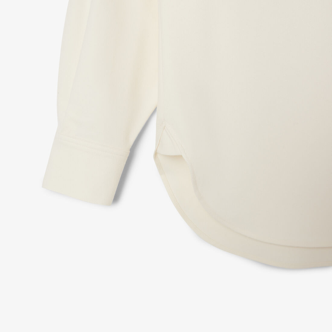 Oversized Polo Style Flannel Shirt Oversized Polo Style Flannel Shirt