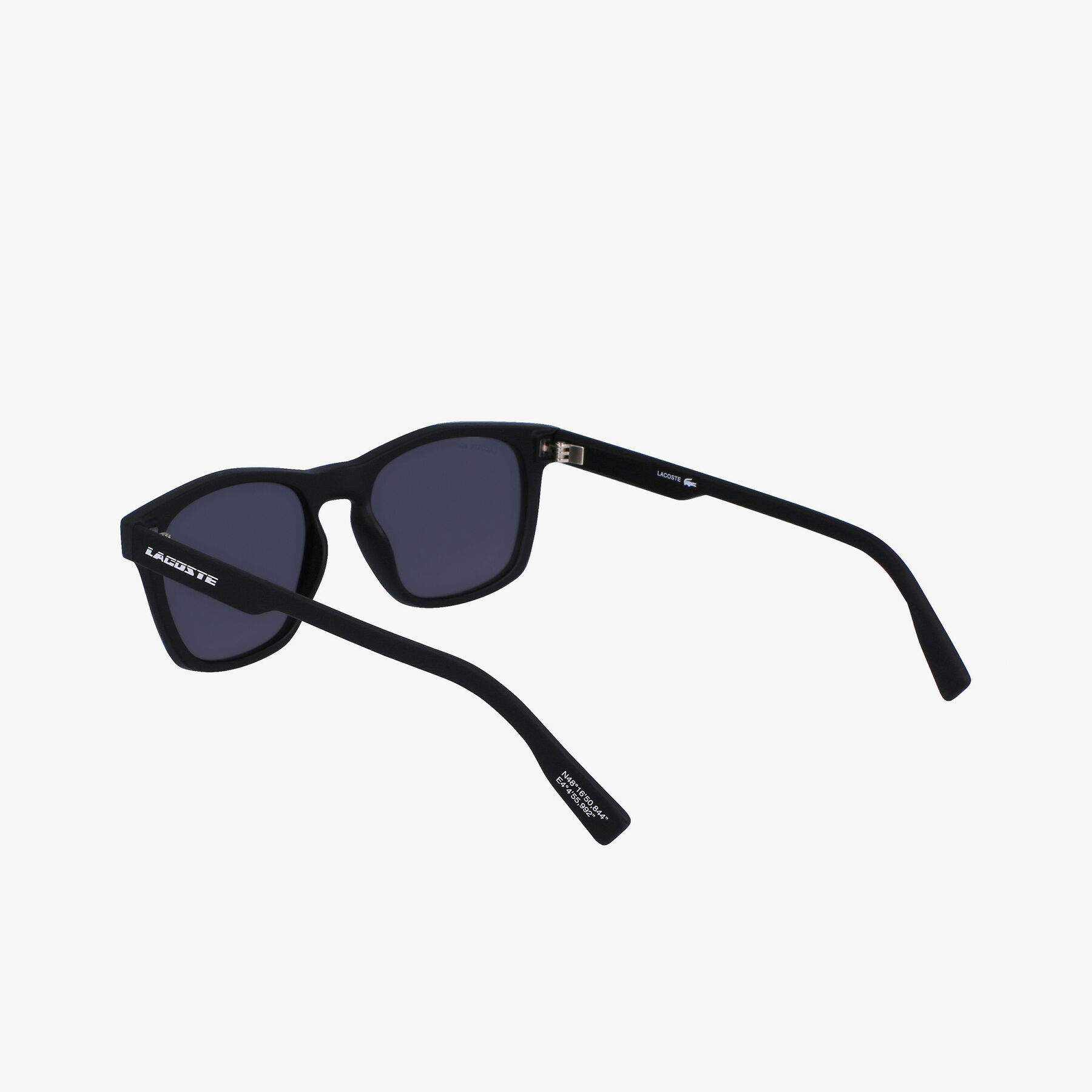 lacoste men s modified rectangular sunglasses