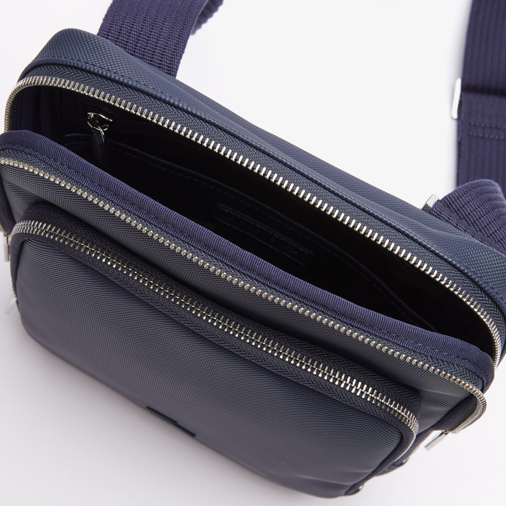 Men's Classic Zippered Pocket Rectangular Crossbody Bag Men's Classic Zippered Pocket Rectangular Crossbody Bag