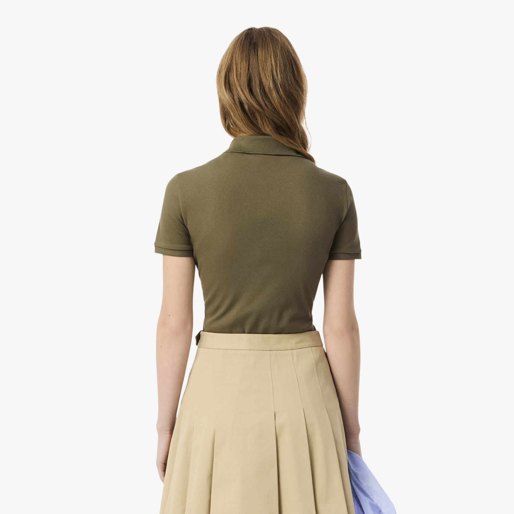 L.12.D Slim Fit Stretch Petit Pique Polo Shirt