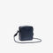 Women's Chantaco Small Matte Piqué Leather Square Shoulder Bag lacoste women s chantaco small matte piqu leather square shoulder bag