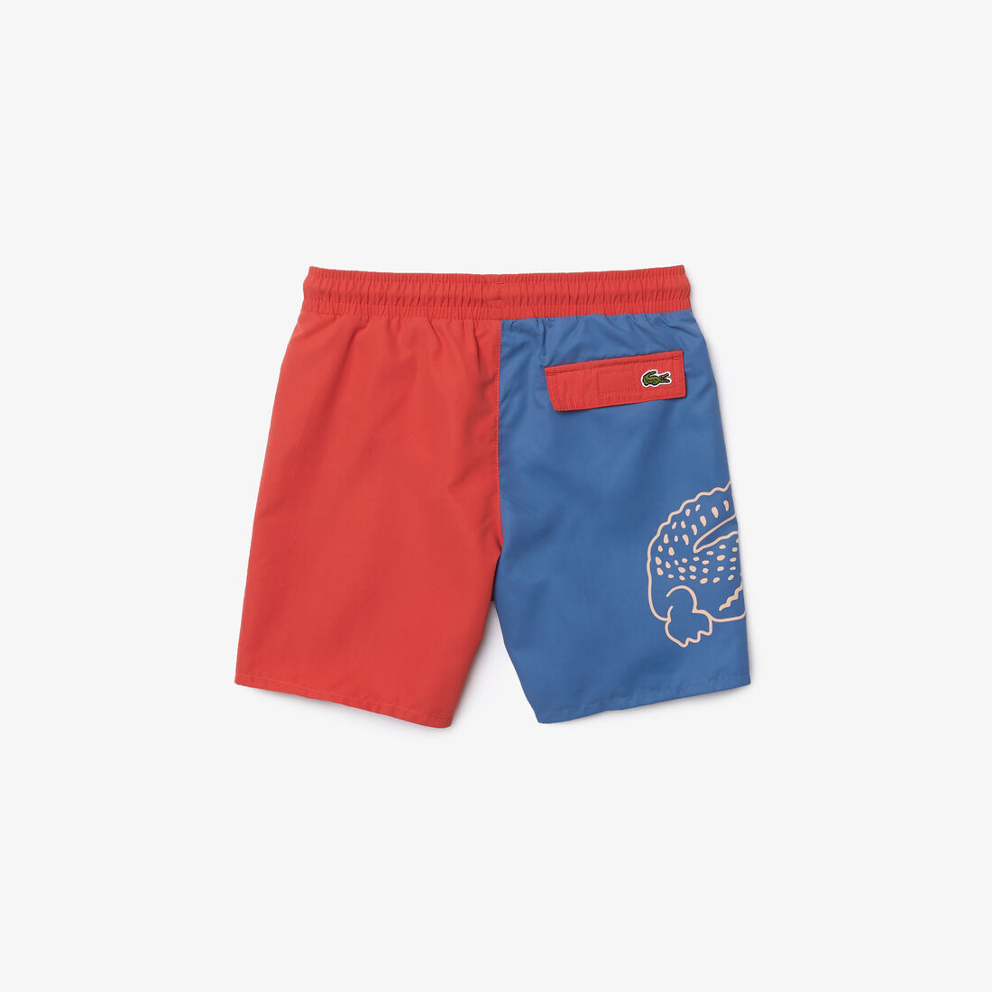 Boys’ Bicolor Crocodile Print Swimming Trunks Boys’ Bicolor Crocodile Print Swimming Trunks