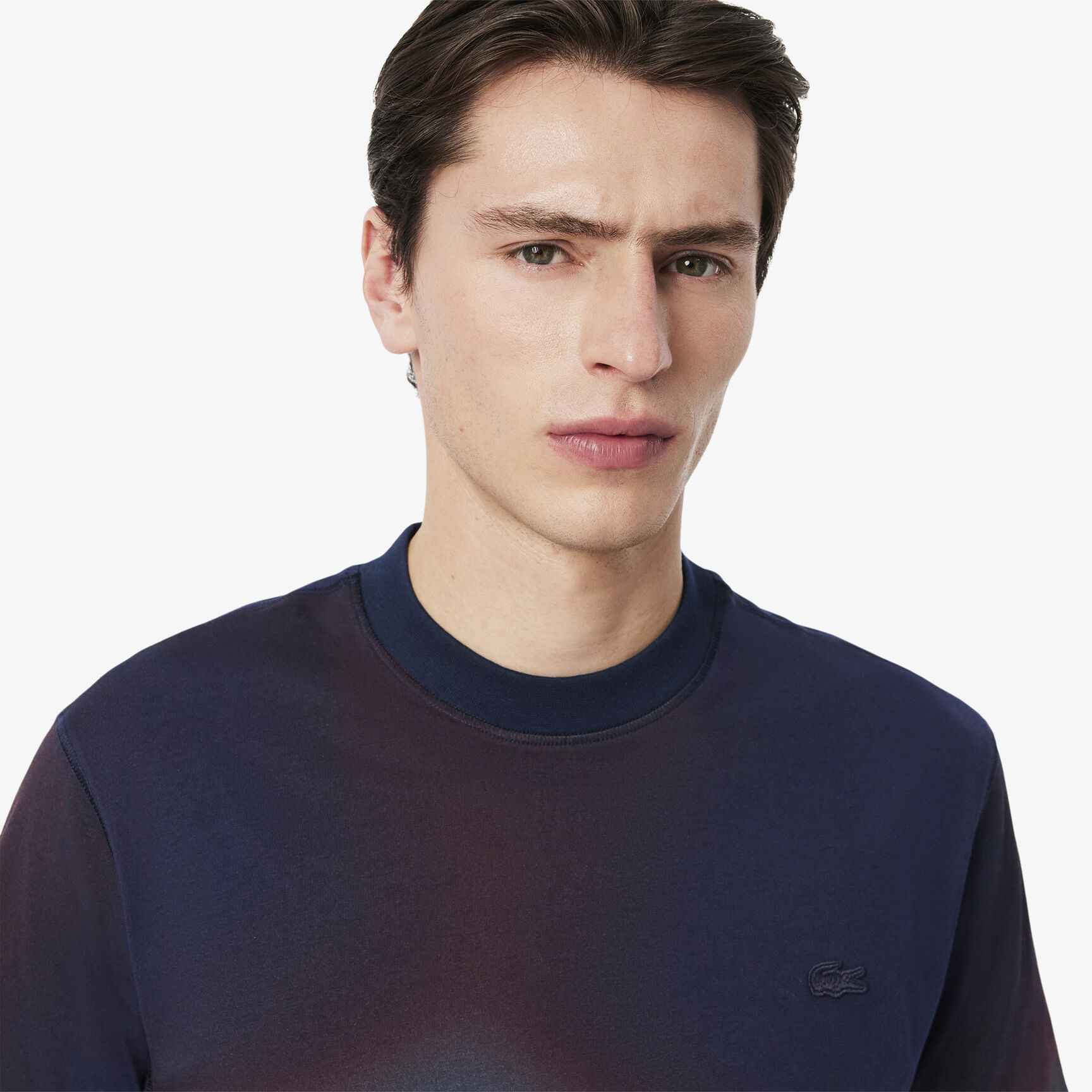 تي شيرت جيرسي بطبعة أومبري تي شيرت جيرسي بطبعة أومبري