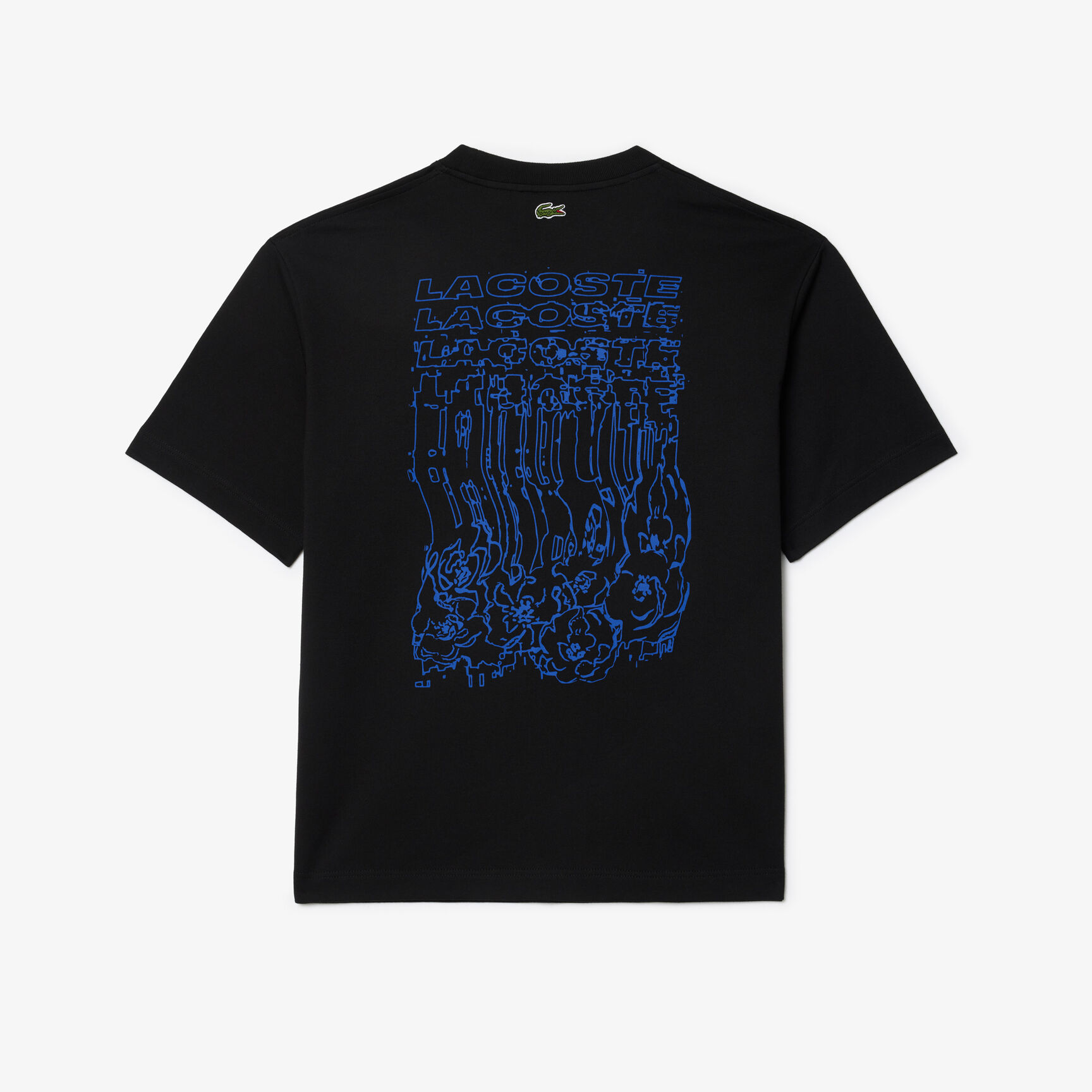 تي شيرت فضفاض بطبعة زهور تي شيرت فضفاض بطبعة زهور