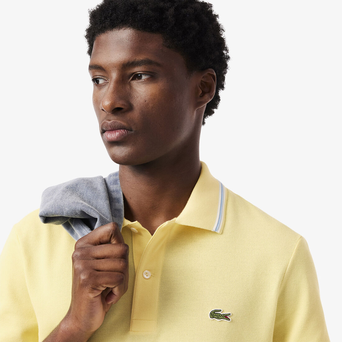 Regular Fit Trim Accent L.12.12 Polo Shirt Regular Fit Trim Accent L.12.12 Polo Shirt