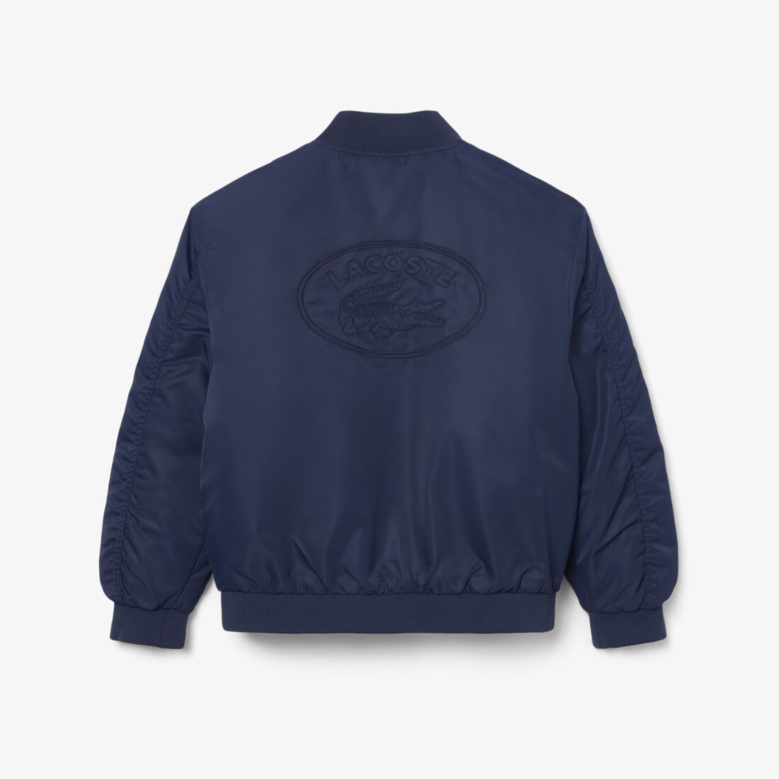lacoste unisex nylon bomber jacket