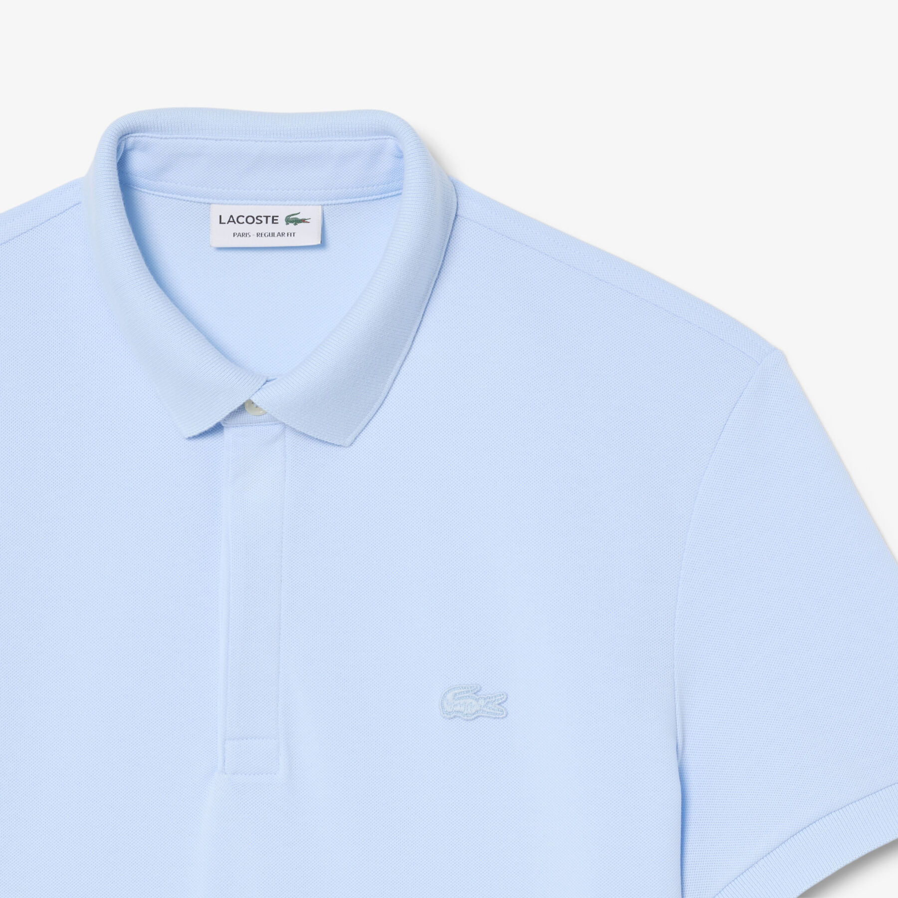 lacoste regular fit paris stretch pique polo shirt