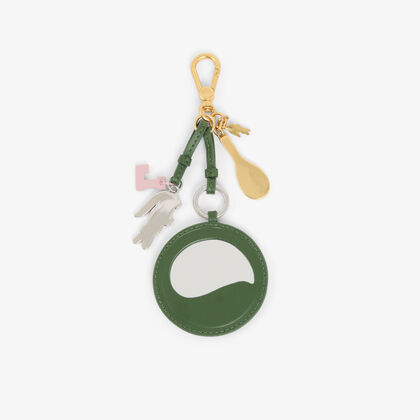 lacoste tennis racket mirror l charms key ring