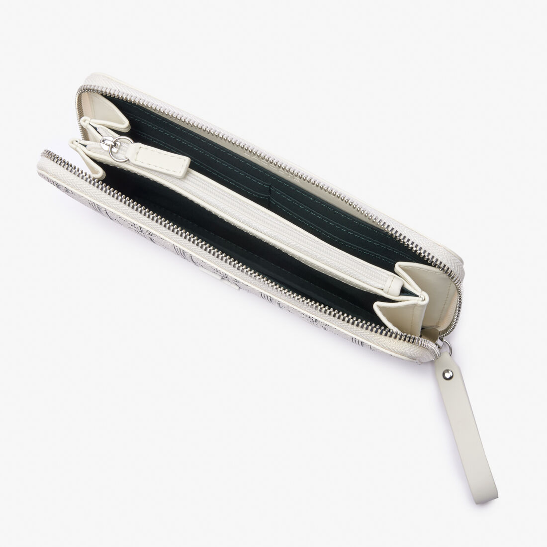 Women's Lacoste Monogram Print Zip Wallet Women's Lacoste Monogram Print Zip Wallet