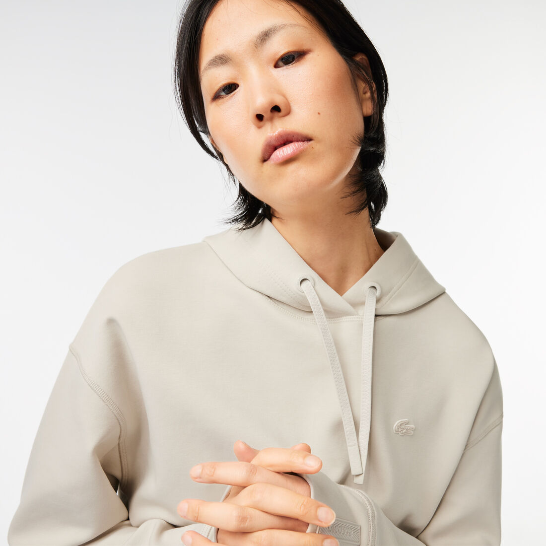 Short Cut Cotton Hoodie Short Cut Cotton Hoodie