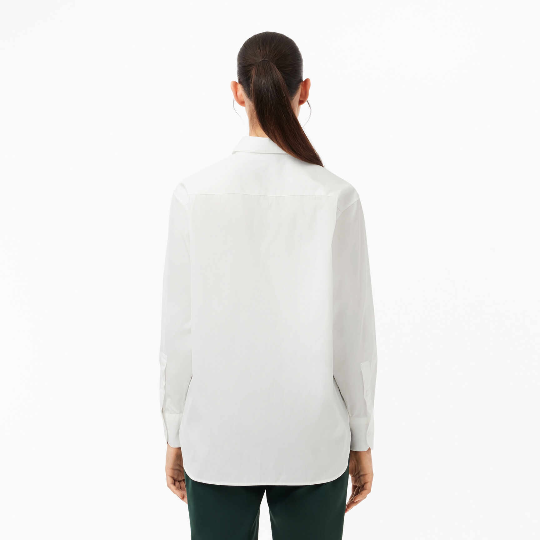 قميص بوبلين قطني مقاس كبير