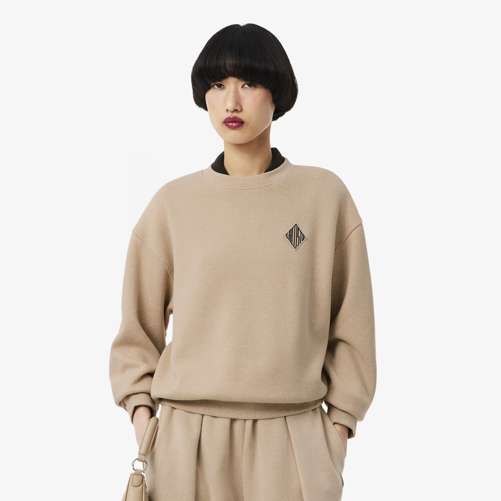Oversized Interlock Sweatshirt