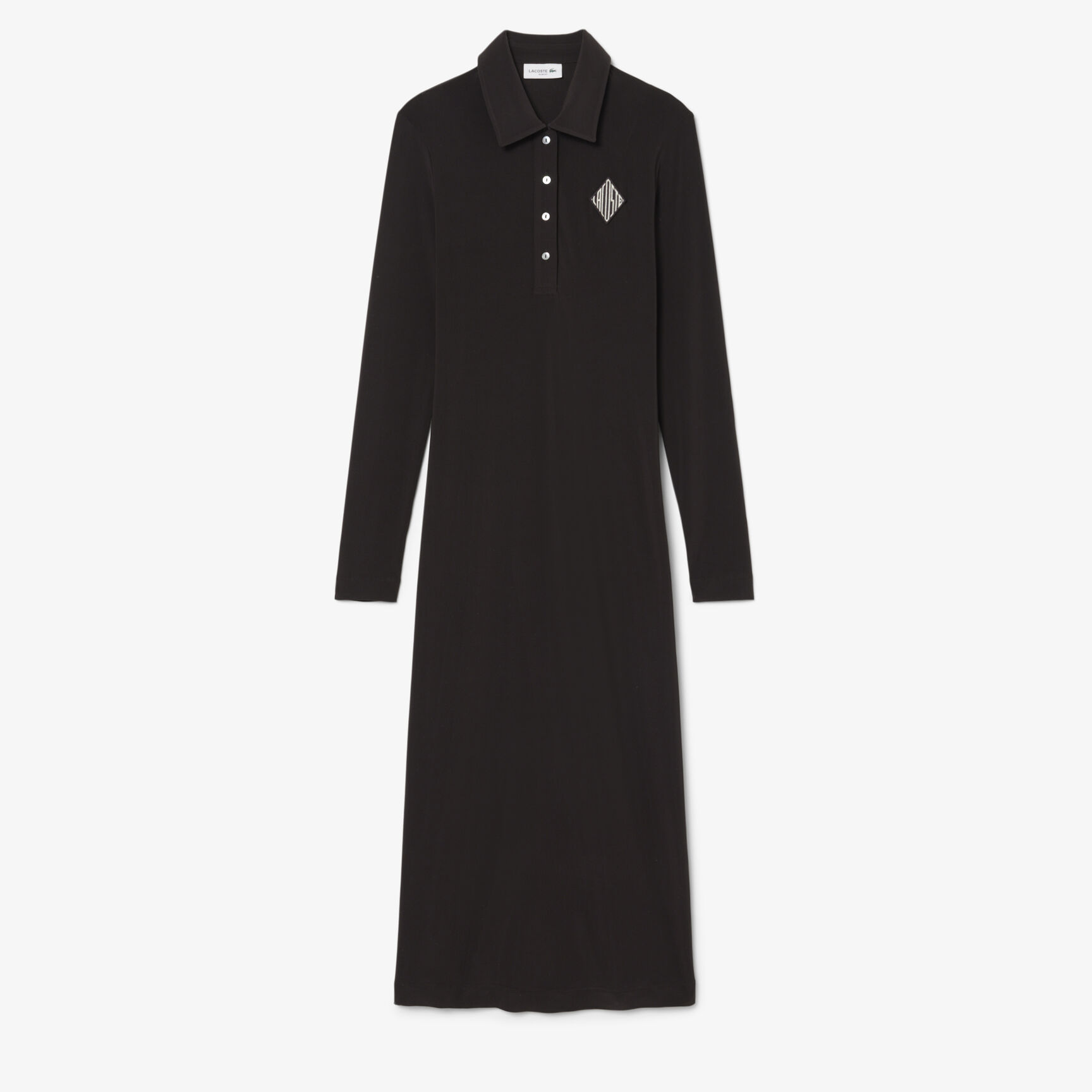 Embroidered Badge Slim Fit Polo Dress Embroidered Badge Slim Fit Polo Dress