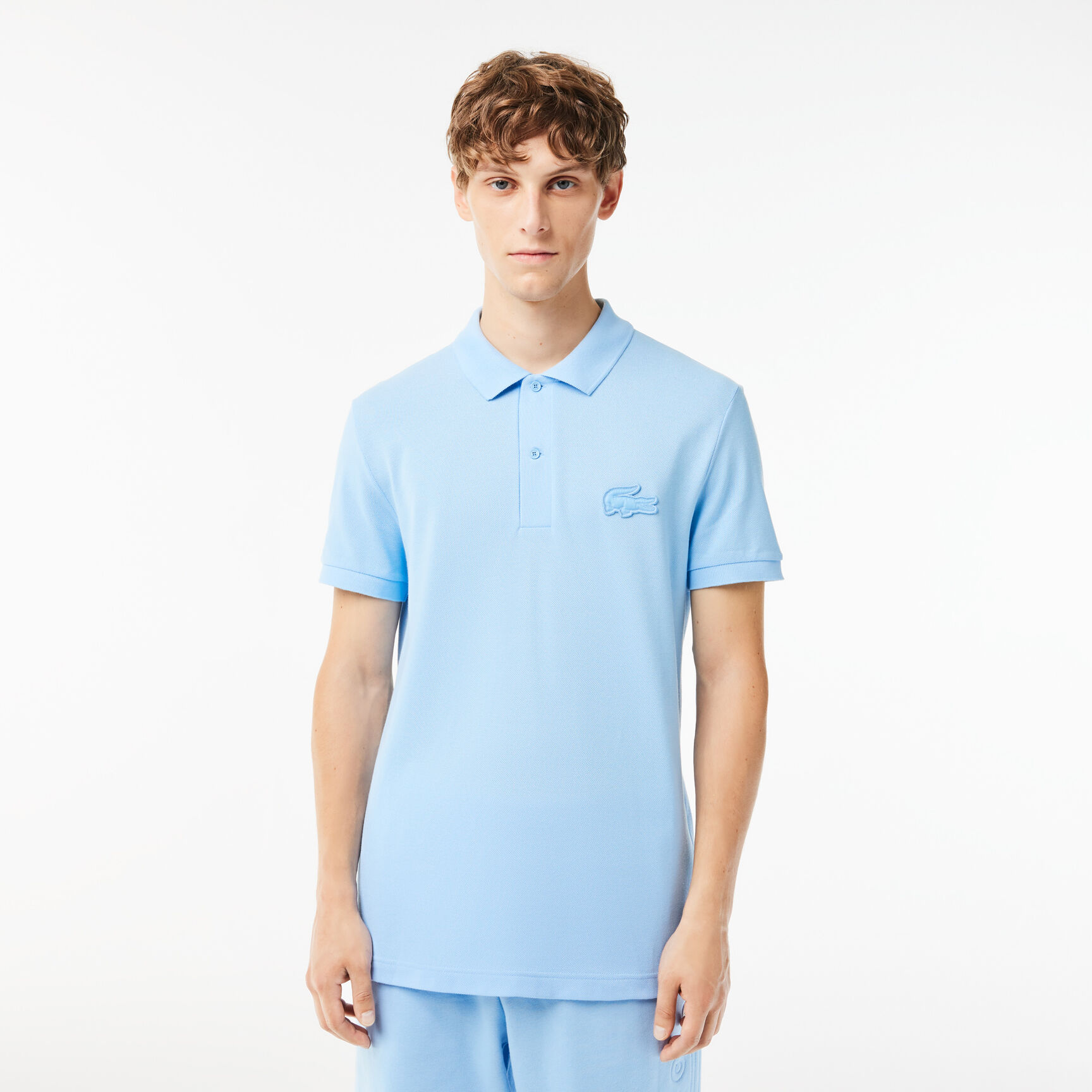 تي شيرت بولو بطبعة رينيه لاكوست من مجموعة Original L.12.12