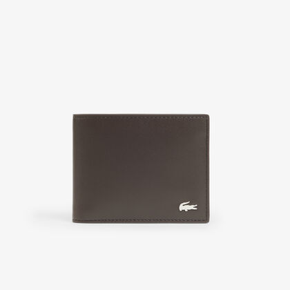 lacoste embossed leather fitzgerald billfold