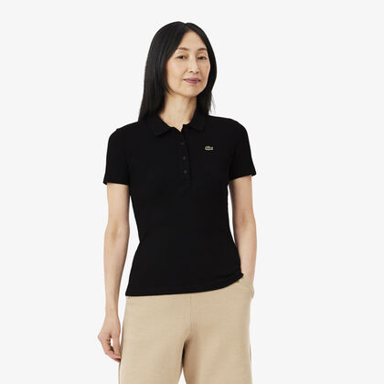 Slim Fit L.12.d Ribbed Cotton Polo Shirt