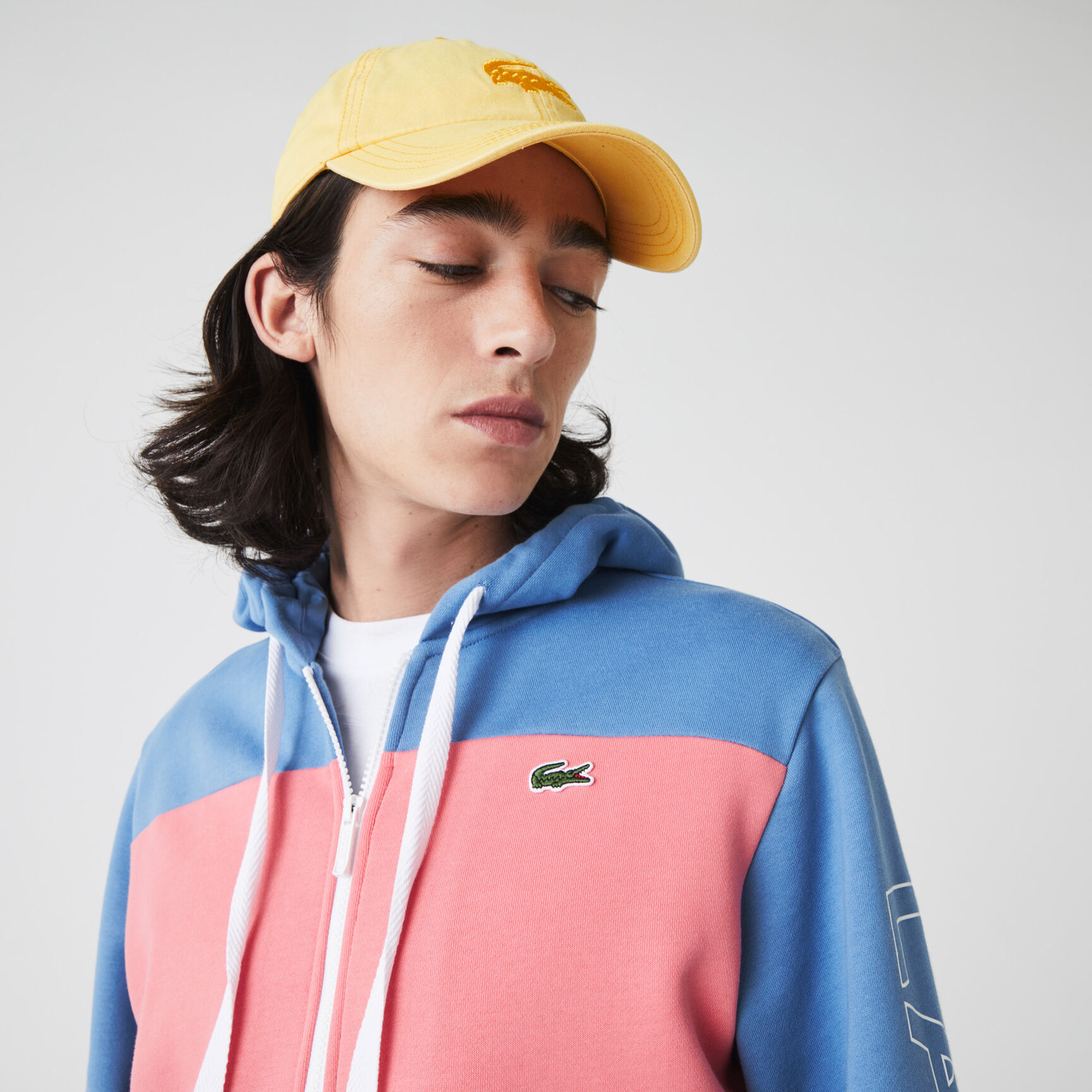 Men’s Hooded Colorblock Fleece Zip Sweatshirt Men’s Hooded Colorblock Fleece Zip Sweatshirt