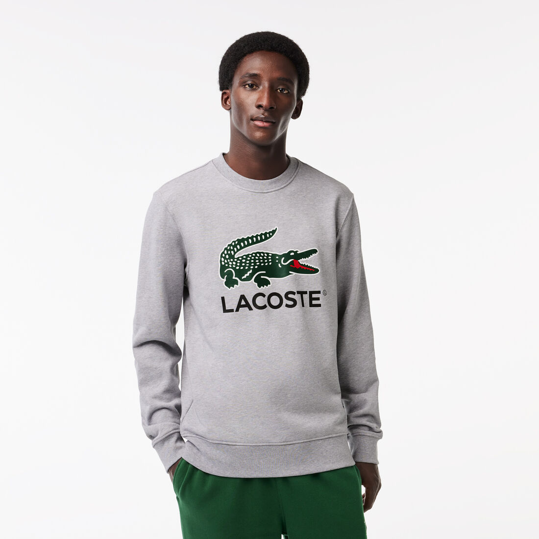 Classic Fit Cotton Fleece Sweatshirt