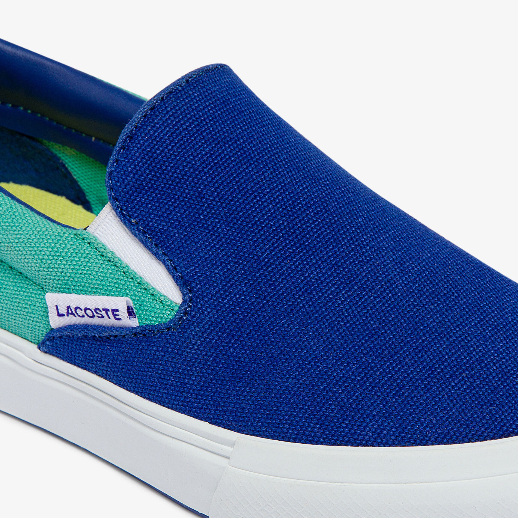 Children's Jump Serve Slip Canvas Trainers