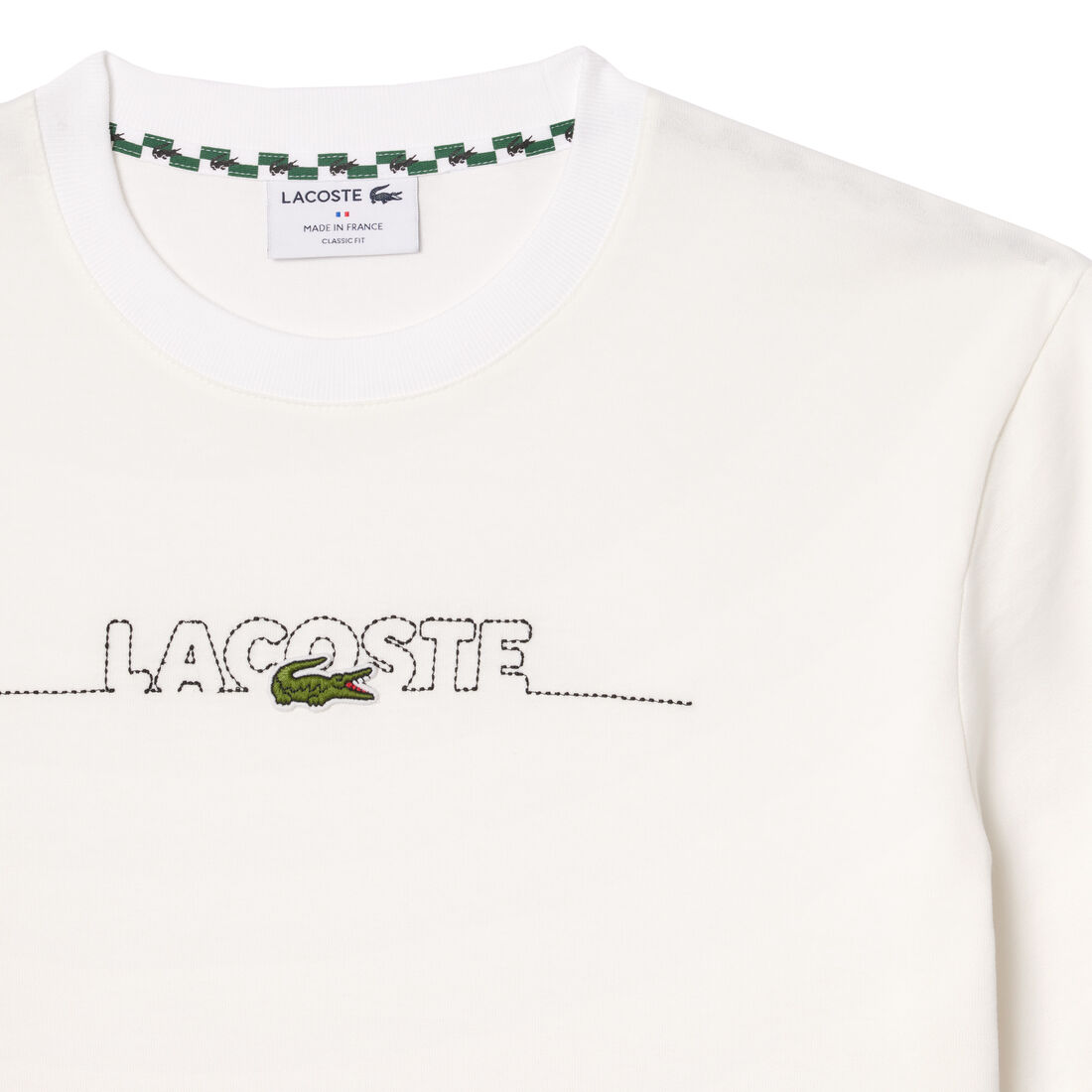 French Made Embroidered T-shirt French Made Embroidered T-shirt