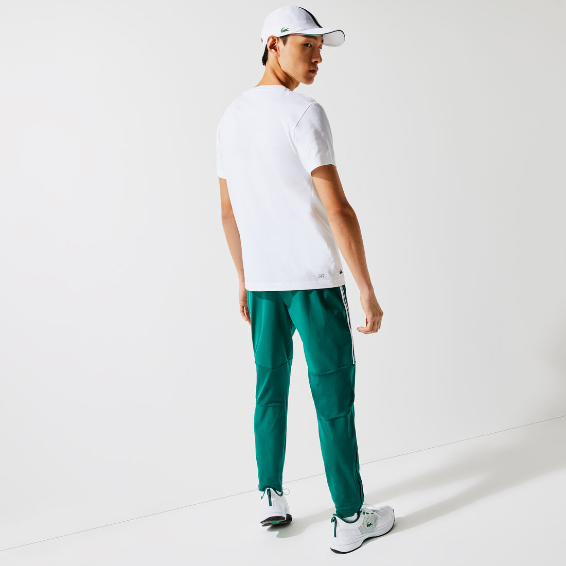Men's Lacoste SPORT Print Logo Breathable T-shirt Men's Lacoste SPORT Print Logo Breathable T-shirt