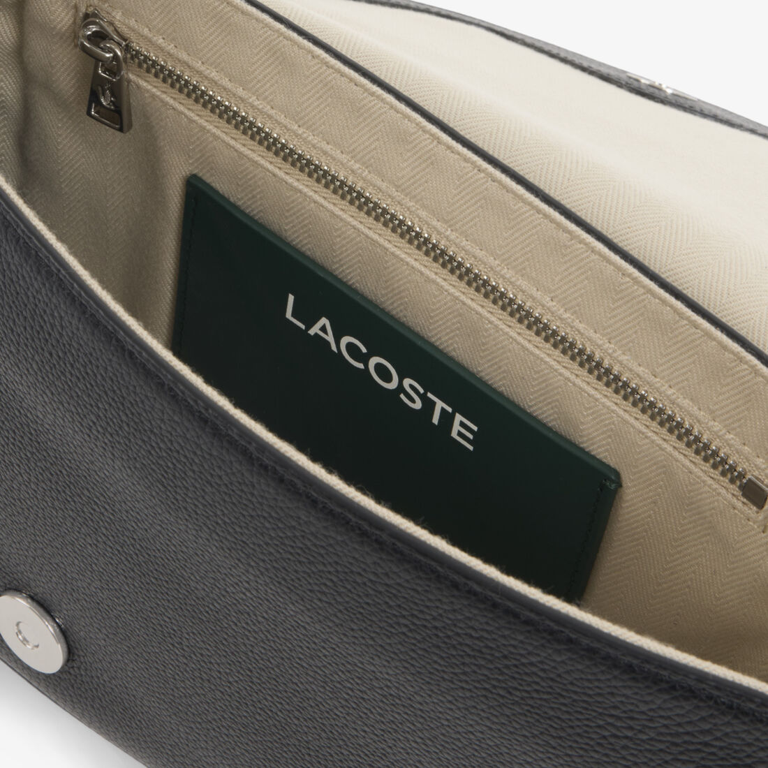 lacoste smash court flap close bag